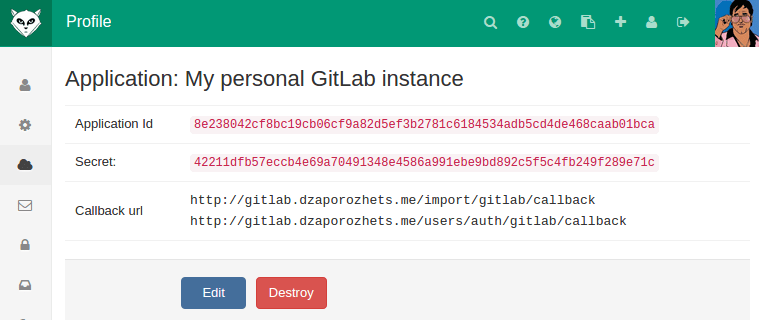 GitLab app